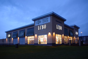 LCBO exterior at night